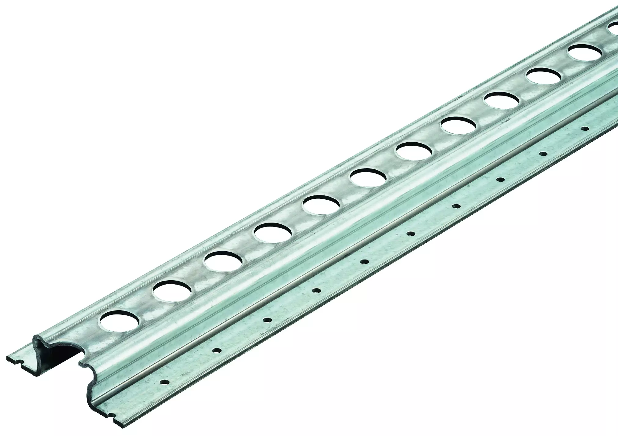 Round hole ceiling track